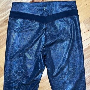 ZYIA Metallic Leggings Snake